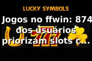 📊 Jogos no ffwin: 87,4% dos usuários priorizam slots com RTP acima de 96%